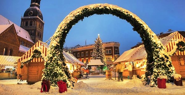Время Рождества: праздничные базары в Риге