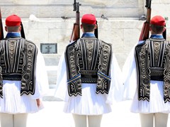 35_ceremonial-changing-three-guards-in-Athens,-Greece
