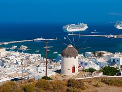 33_Panoramic-views-of-the-Greek-island-of-Mykonos---the-famous-windmill-and-cruise-ships-...
