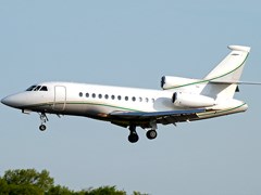 Falcon - 900 в воздухе