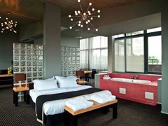 Svezhij Veter Otel`: Студио 2-местный панорамный De Luxe плюс (корпус 1, 401) - photo 32