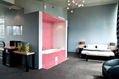 Svezhij Veter Otel`: Студио 2 местный панорамный Studio De luxe  корп. 1  (412) Студио 2-местный панорамный De Luxe (корпус 1, 412) - photo 60