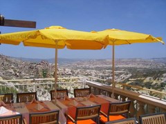 Uchisar Kaya Hotel: Terrace - photo 22