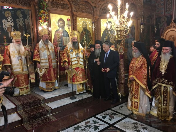 Президент холдинга Mouzenidis Group Борис Музенидис награжден медалью Святой Екатерины