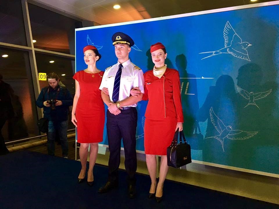 Ellinair participates in the competition Sky Swallows for the best uniform of cabin crew!