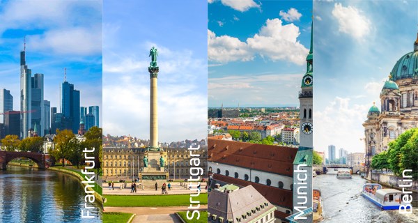 Flights from/ to Germany with prices as low as 38,06€!