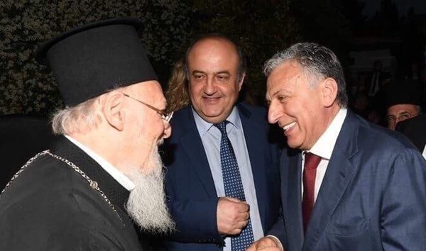 Президент холдинга Mouzenidis Group посетил резиденцию Патриарха Константинопольского Варфоломея I