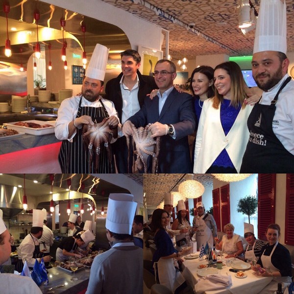 Профи туризма сразились в кулинарном баттле «Греция на тарелочке – Greece on a dish»